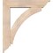 Ekena Millwork Thorton Traditional Smooth Bracket w/ Offset Brace, Douglas Fir, 7 1/2"W x 36"D x 40"H BKT0806X36X40THR01SDF - alternate 3
